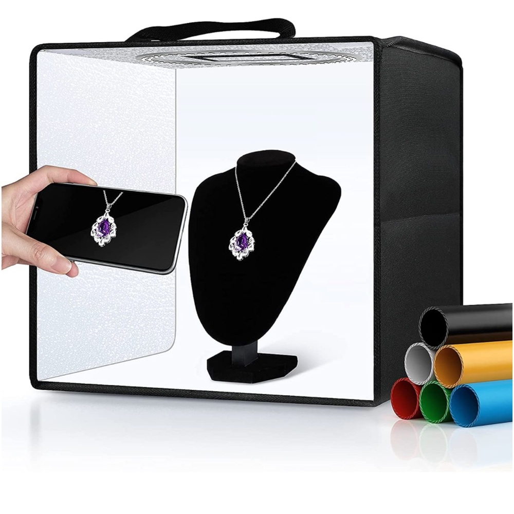 Portable Photo Studio Light Box,12"x12"